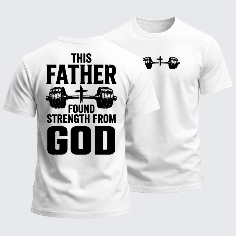 Heavyweight Cotton Tee - Strength In God
