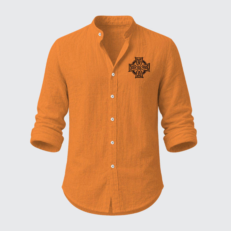 Celtic Cross Resort Casual Shirt