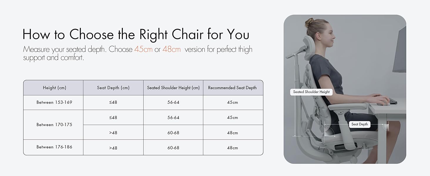 Libernovo Dynamic Ergonomic Office Chair Desk Chair for Home Office Gaming Long Hours Use