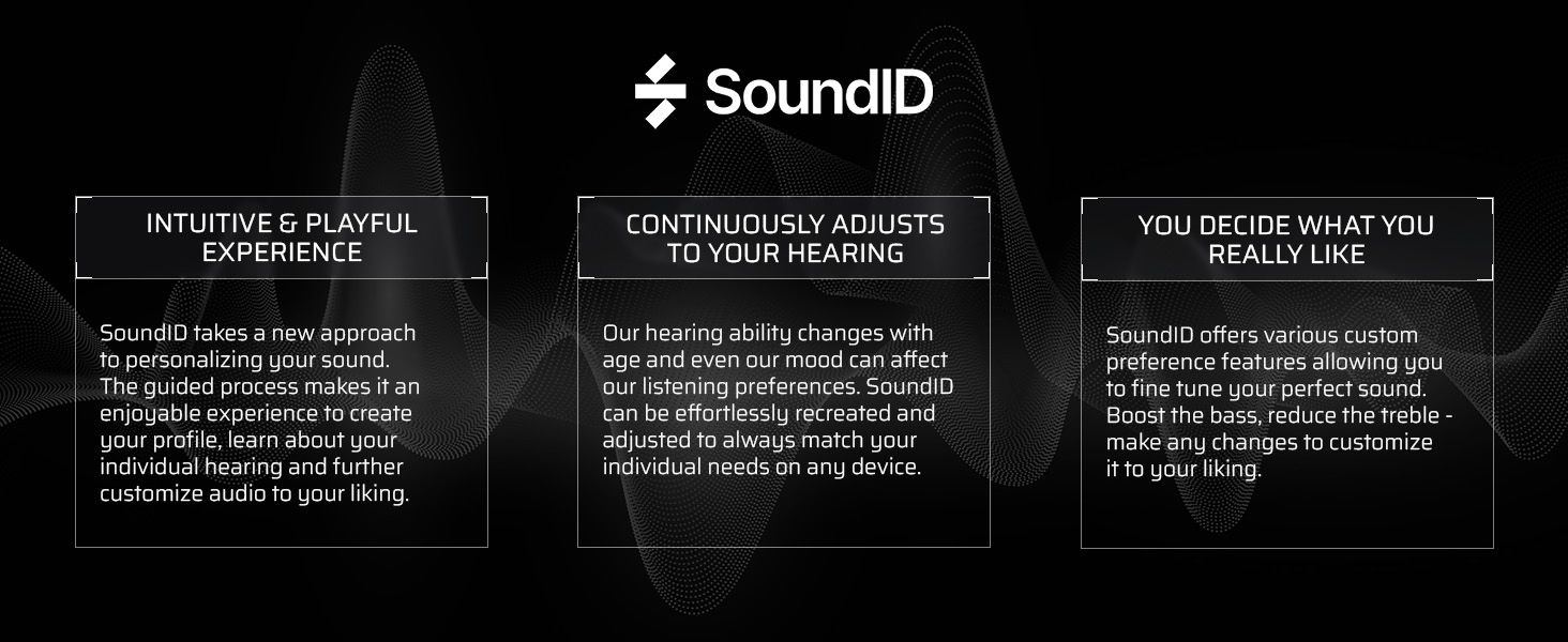 Sonarworks SoundID; SoundID; customizable audio; personalized audio; performance headset