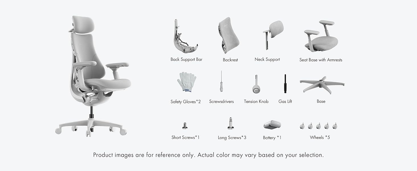 Libernovo Dynamic Ergonomic Office Chair Desk Chair for Home Office Gaming Long Hours Use