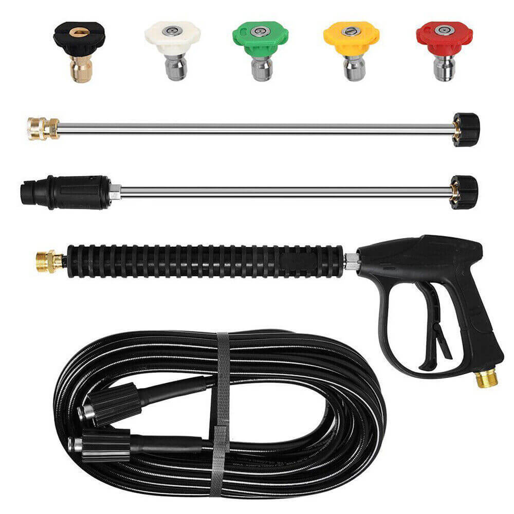 4500 PSI Pressure Washer Gun+10m Pressure Washer Hose - itoolmax