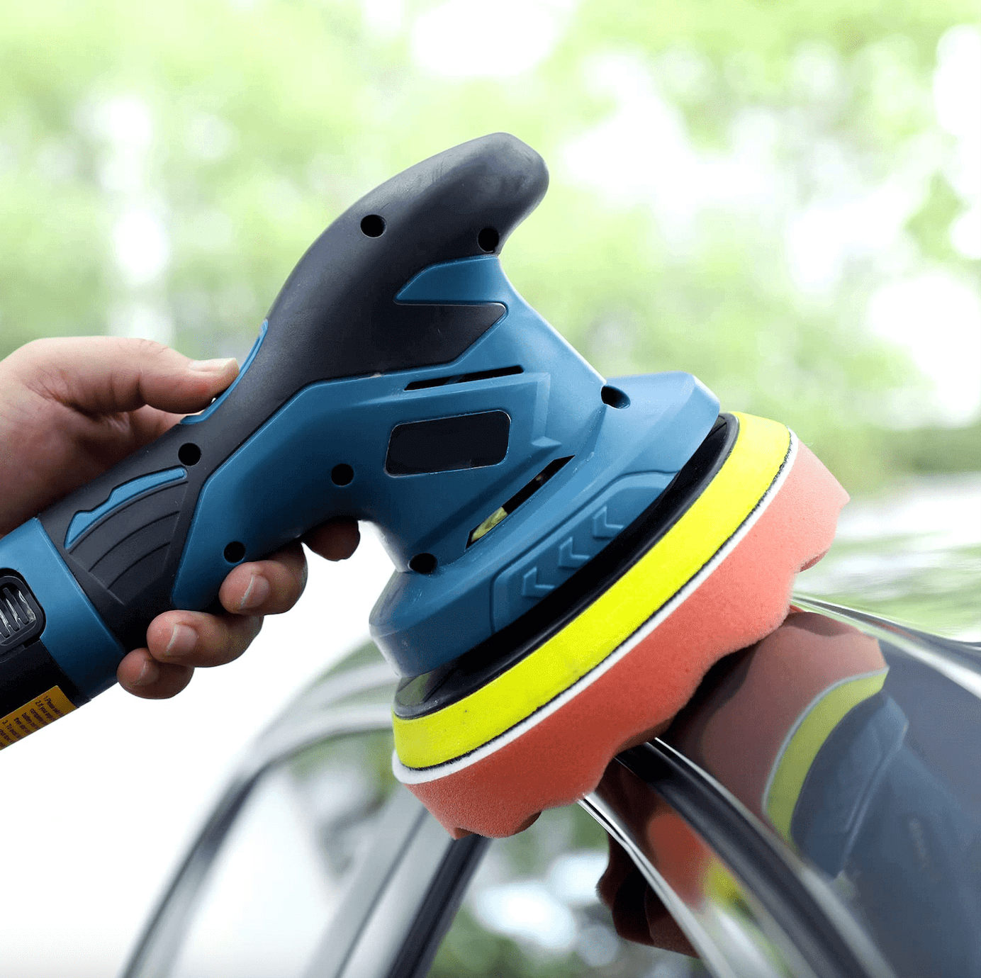 iToolMax Cordless Car Buffer Polisher with 2 Batteries