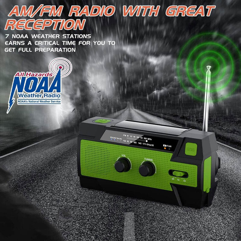 iToolMax Portable Emergency Radio