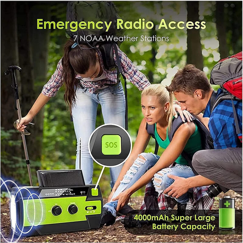 iToolMax Portable Emergency Radio