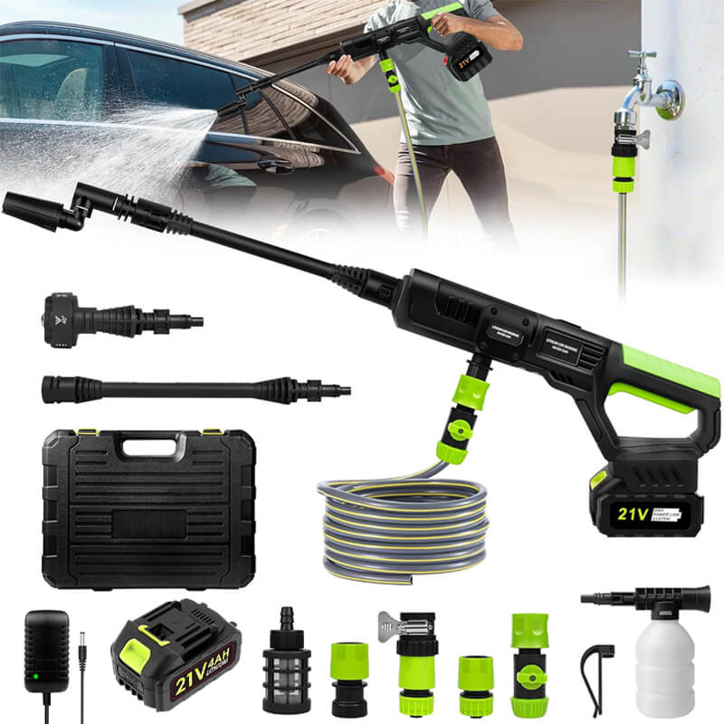 iToolMax 1200PSI Cordless Pressure Washer Pro with 2 Batteries