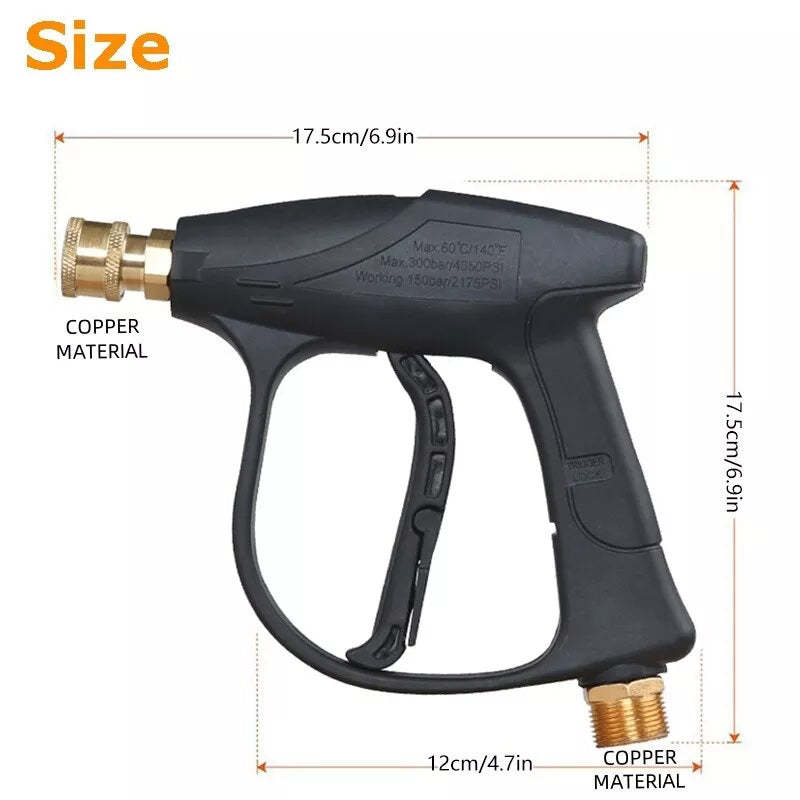 iToolMax 2 in 1 Connector Foam Cannon Pressure Washer Gun