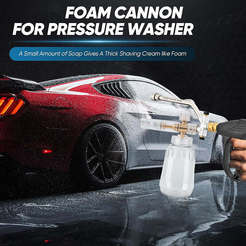 iToolMax 2 in 1 Connector Foam Cannon Pressure Washer Gun