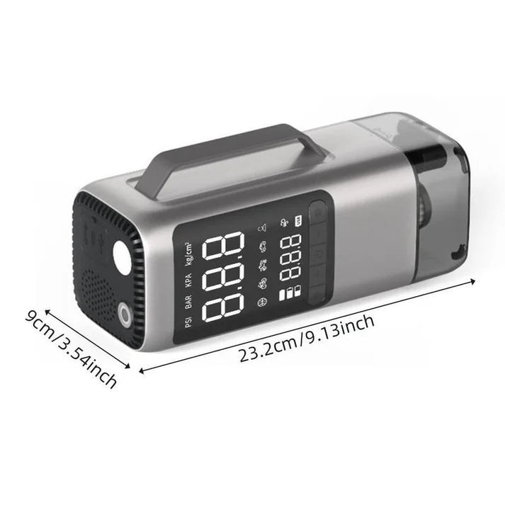 iToolMax 9 in 1 Car Jump Starter with Air Compressor