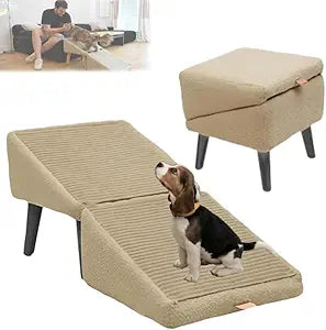 🐶Dog Ramp + Ottoman