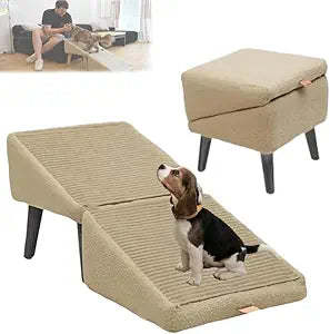 Dog Ramp + Ottoman