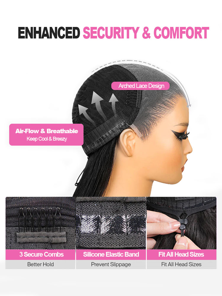 Freya Bleached Knots Glueless Loose Deep Wave Wig 13x4 13x6 Lace Front Human Hair Wigs With Drawstring Pre Plucked