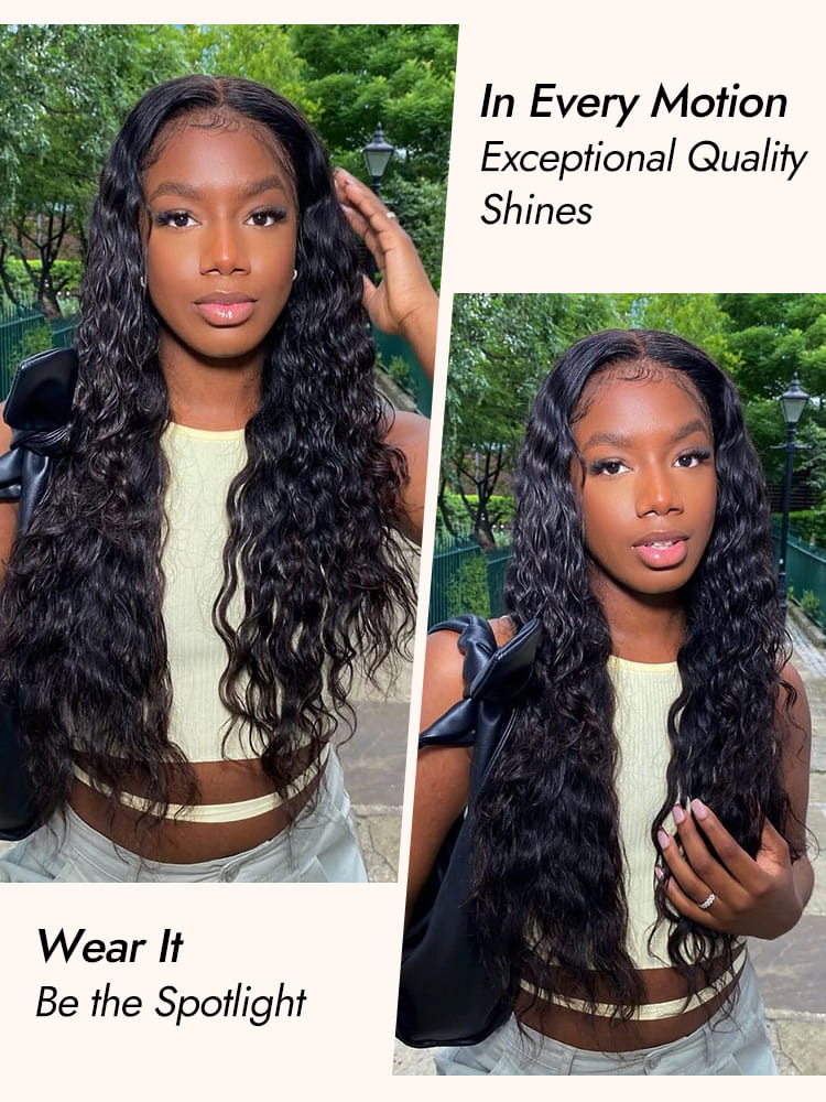 Freya Bleached Knots Glueless Loose Deep Wave Wig 13x4 13x6 Lace Front Human Hair Wigs With Drawstring Pre Plucked