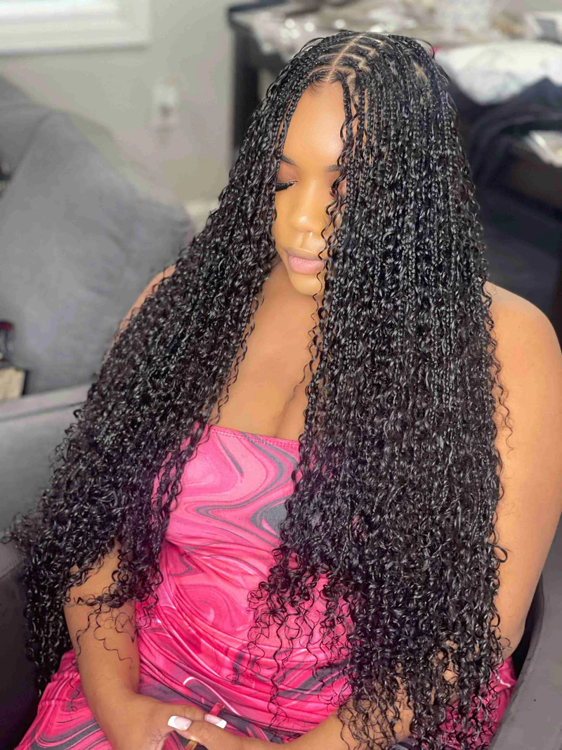 Deep Curly Bulk Human Hair Bundles