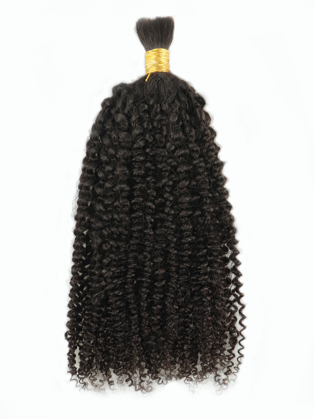 Lena Boho Kinky Curl Bulk Human Hair Braiding Extensions