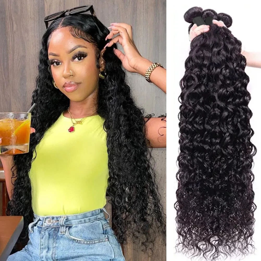 Valentina Water Wave 100% Virgin Human Hair Bundles