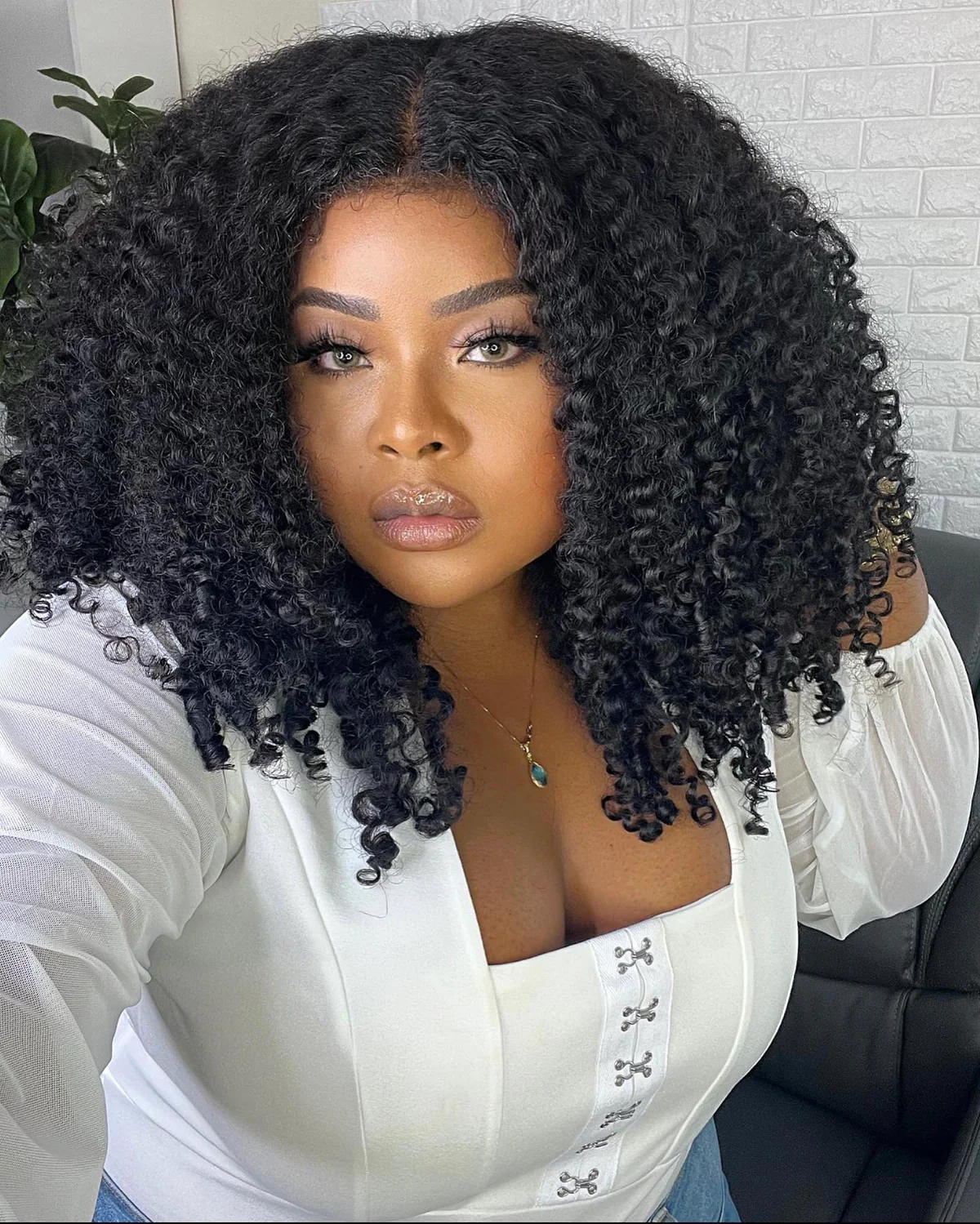 Everly 5x5 Kinky Curly Luxury Custom Wigs
