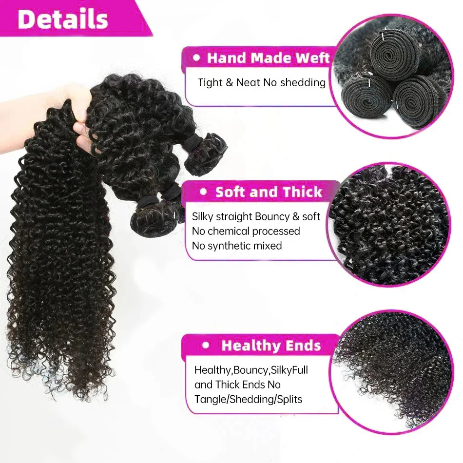Valentina Water Wave 100% Virgin Human Hair Bundles