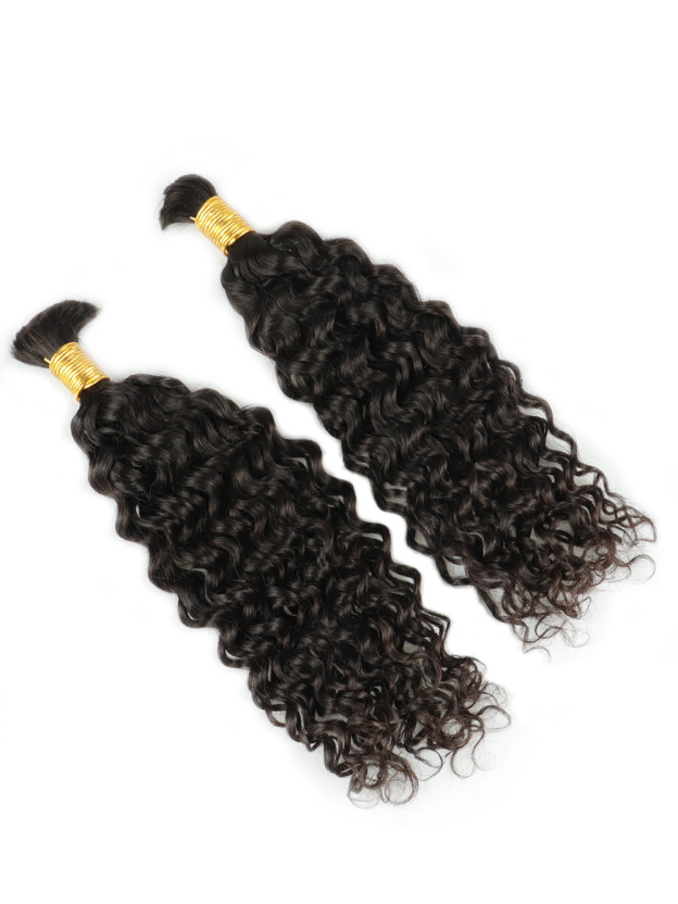 Esme Boho Water Wave Bulk Human Hair Braiding Extensions