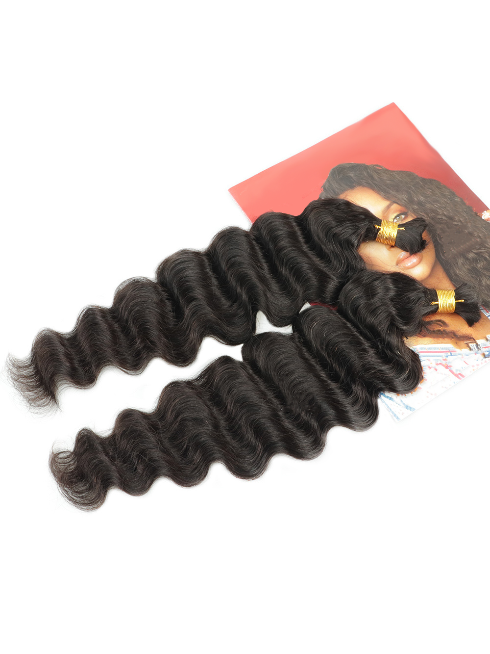 Ada Boho Loose Deep Wave Bulk Human Hair Braiding Extensions