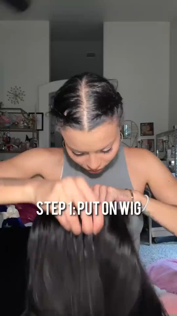 Elena Bleached Knots Glueless 13x6 Straight Lace Front Human Hair Wigs With Drawstring Pre Plucked