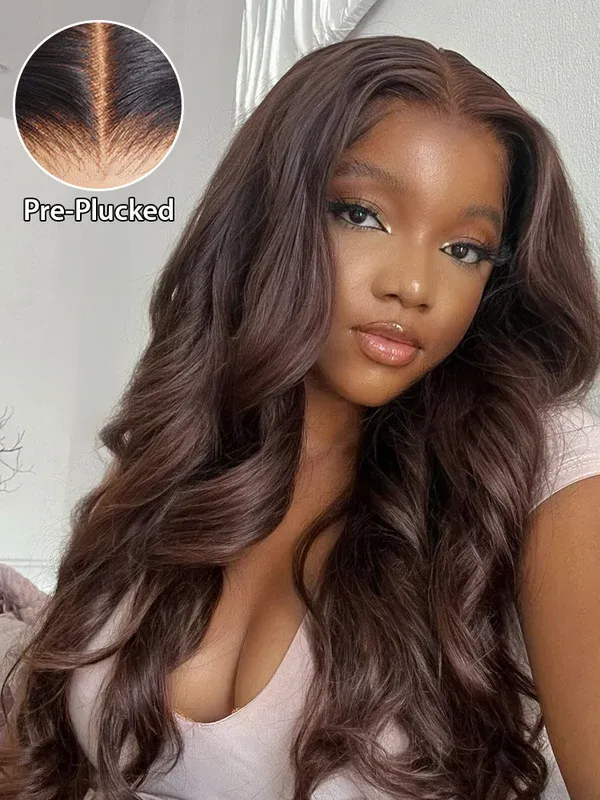 Gale Ginger Body Wave Wigs Reddish Brown Honey Blonde Colored Wigs Red 13x4 Lace Front Human Hair Wigs 