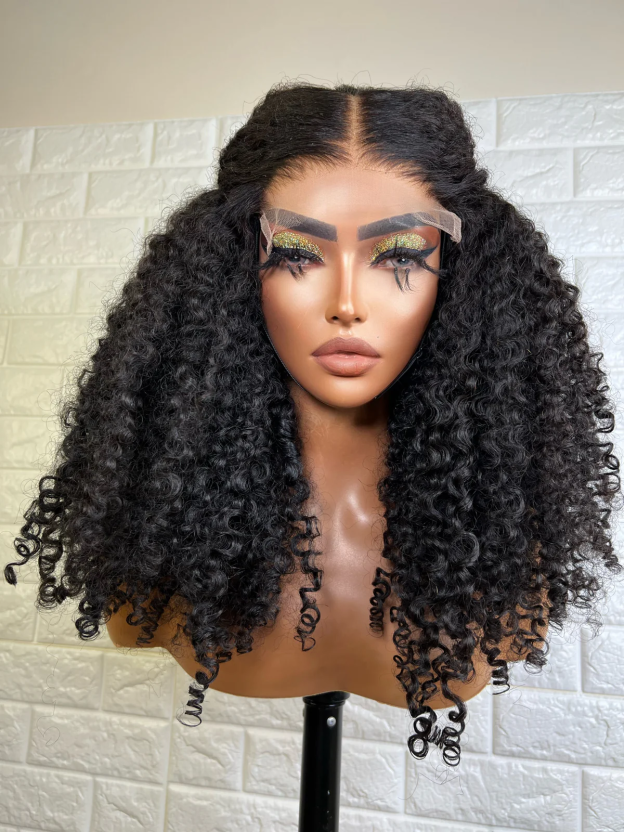 Everly 5x5 Kinky Curly Luxury Custom Wigs
