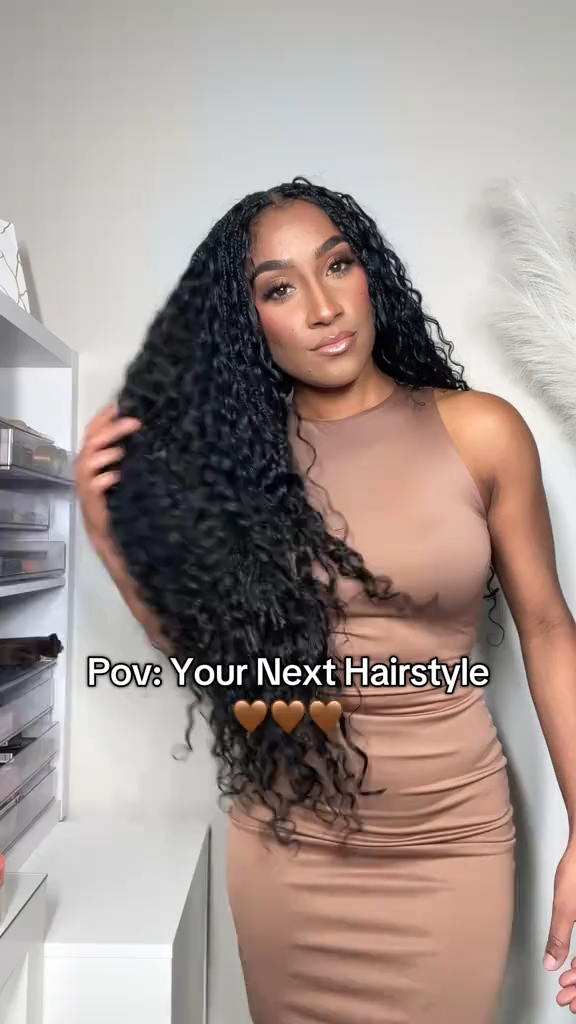 Zara Deep Wave Bulk Human Hair for Braiding Hair Burmese Curly Bulk Braiding Hair for Boho