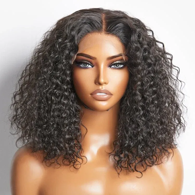 Sloane 5x5 Glueless Bob Wigs Human Hair Water Wave Lace Closure Wig