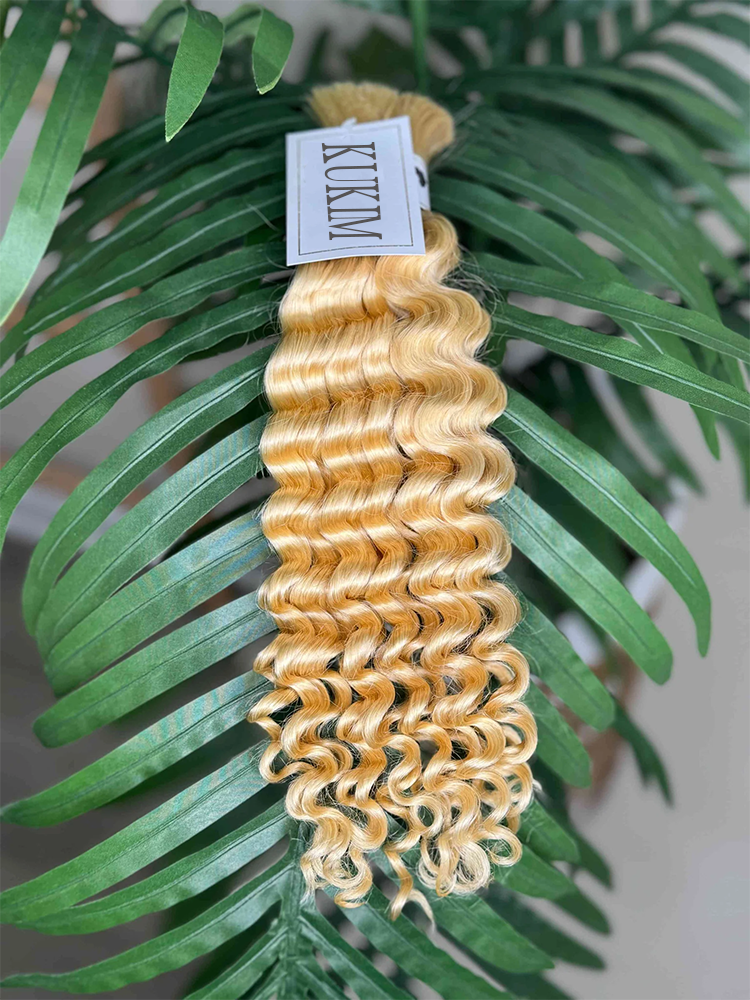 Deep Wave Bulk Human Hair Bundles