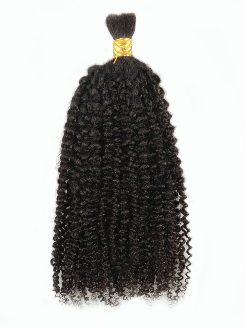 Lena Boho Kinky Curl Bulk Human Hair Braiding Extensions
