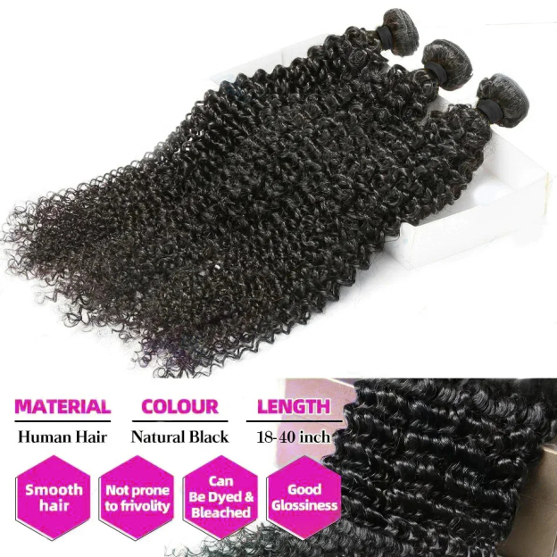Valentina Water Wave 100% Virgin Human Hair Bundles