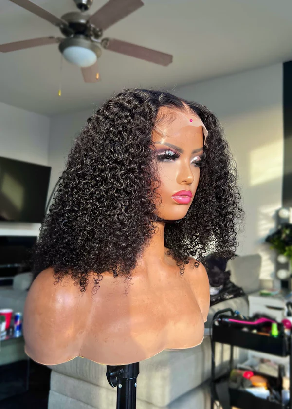 Audrey Kinky Curly Luxury Custom Wigs