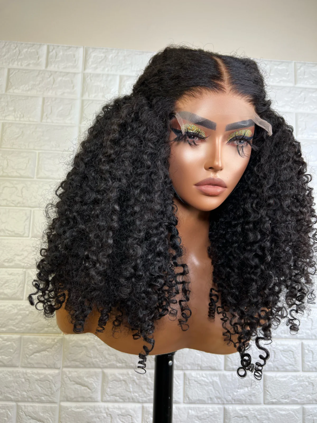 Everly 5x5 Kinky Curly Luxury Custom Wigs