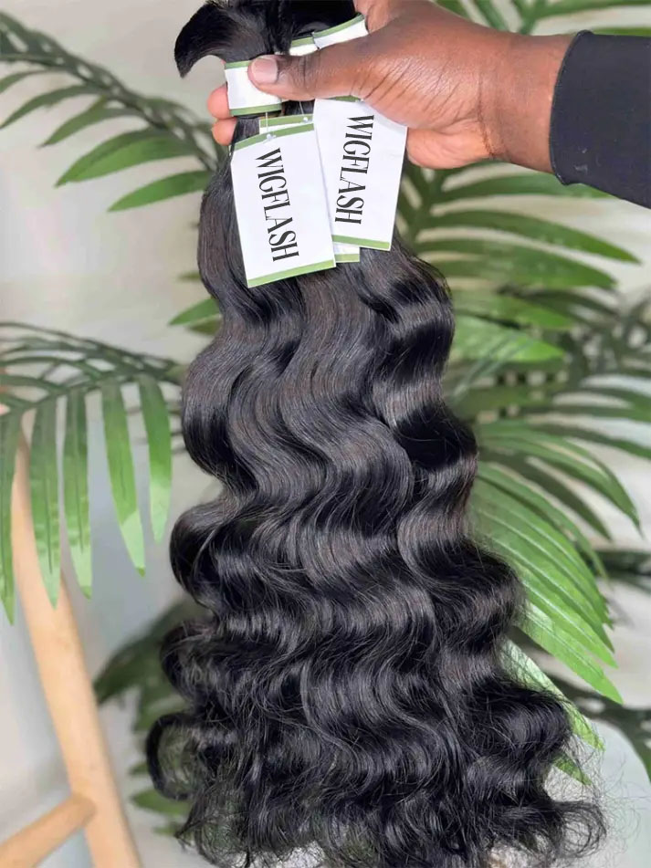 Body Wave Bulk Human Hair Bundles