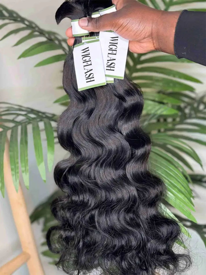 Body Wave Bulk Human Hair Bundles