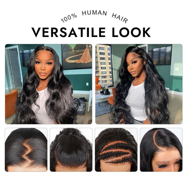 Diana Bleached Knots Glueless Body Wave Wig 13x6 Lace Front Human Hair Wigs With Drawstring Pre Plucked