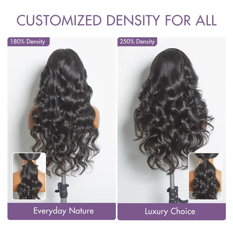 Diana Bleached Knots Glueless Body Wave Wig 13x6 Lace Front Human Hair Wigs With Drawstring Pre Plucked