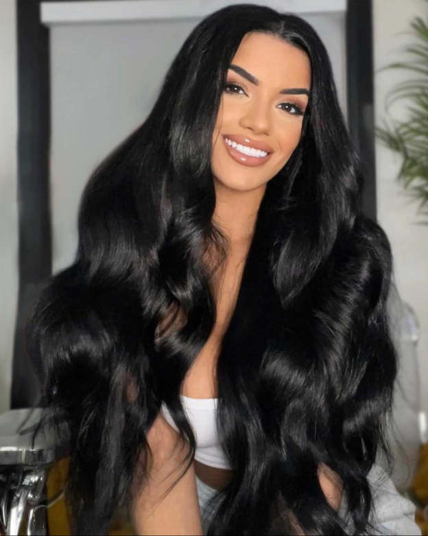 Diana Bleached Knots Glueless Body Wave Wig 13x6 Lace Front Human Hair Wigs With Drawstring Pre Plucked