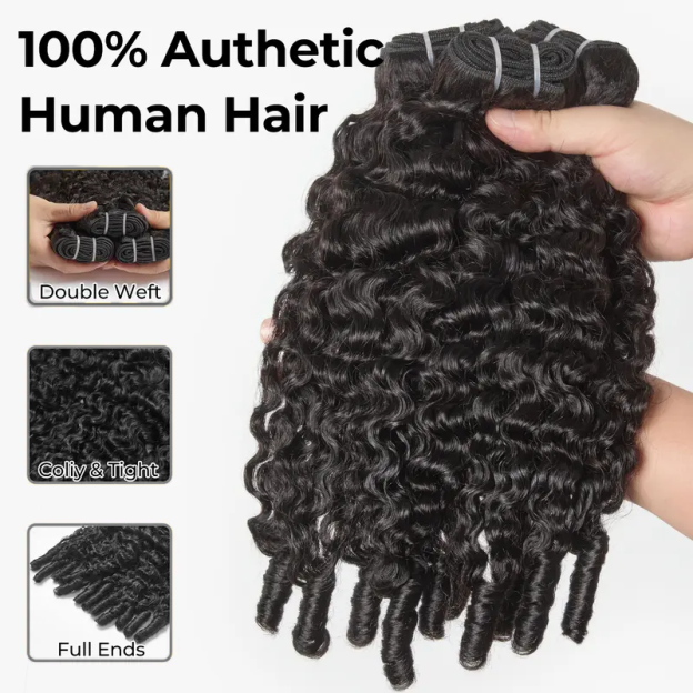 Raw Burmese Curly Hair Bundles 100% Virgin Human Hair Bundles-wigflash