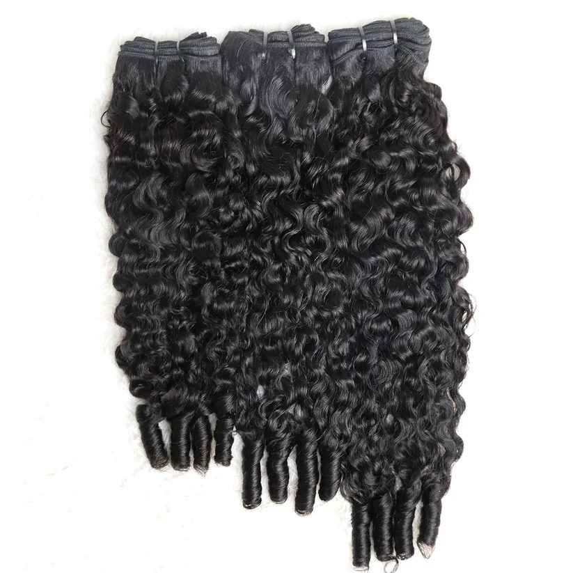 Raw Burmese Curly Hair Bundles 100% Virgin Human Hair Bundles-wigflash