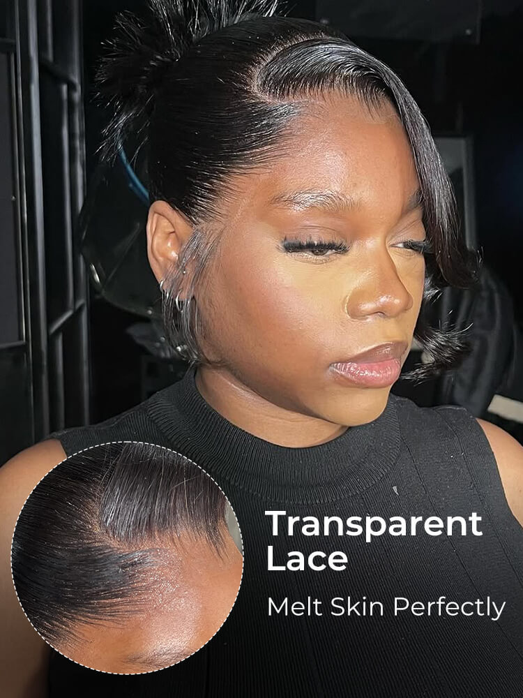 Lila Straight 360 Full Lace Frontal Wigs Pre Plucked Bleached Knots with Drawstring Glueless Wigs