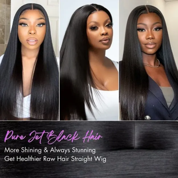 Victoria 13x4 Lace Front Wig Straight Glueless Human Hair Wigs