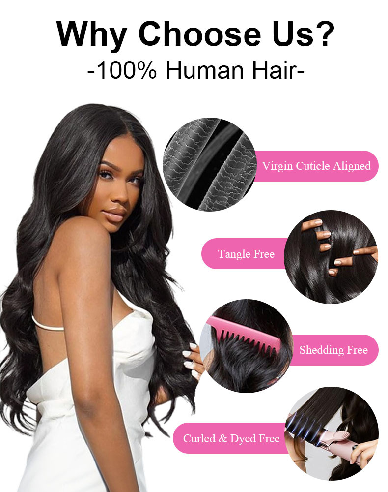 Olivia 13x6 Body Wave Lace Front Wigs Human Hair Transparent Lace Frontal Human Hair Wigs for Women Glueless Wigs Pre Plucked
