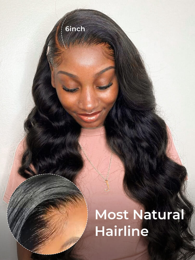 Olivia 13x6 Lace Front Body Wave Wig Glueless Wig Human Hair