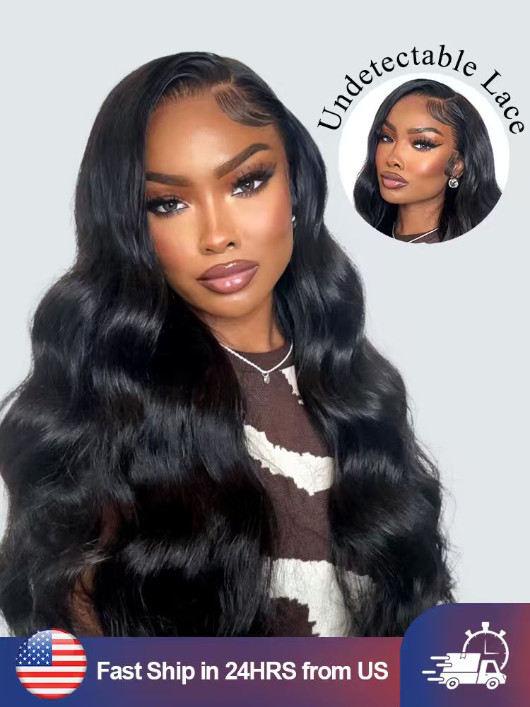 Olivia 13x6 Body Wave Lace Front Wigs Human Hair Transparent Lace Frontal Human Hair Wigs for Women Glueless Wigs Pre Plucked
