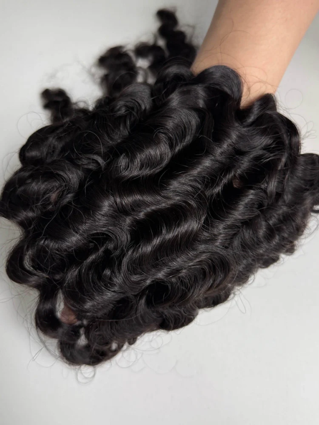 Raw Burmese Curly Hair Bundles
