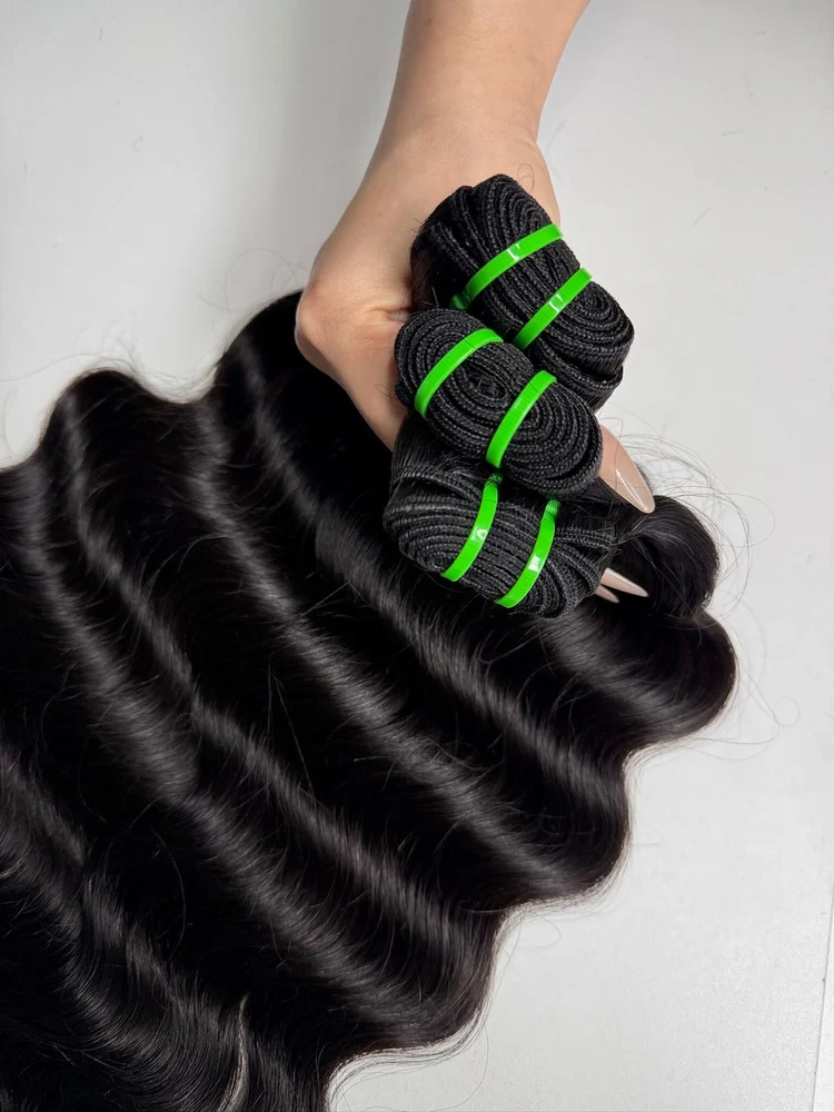 Raw Burmese Wavy Hair Bundles