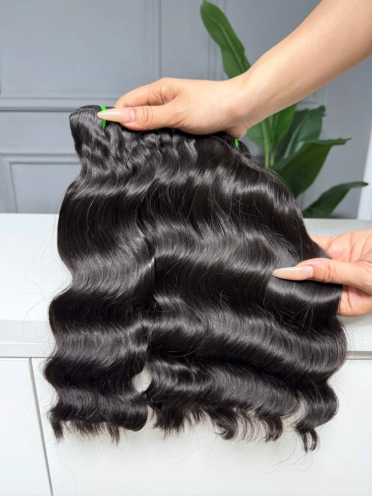 Raw Burmese Wavy Hair Bundles