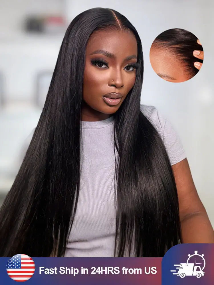 Victoria 13x4 Lace Front Wig Straight Glueless Human Hair Wigs
